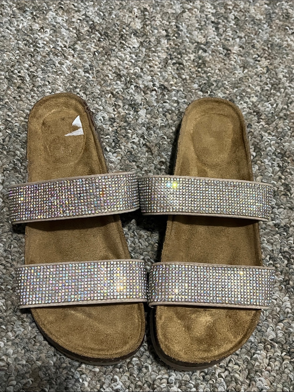 NWOT Sparkle Slides 7